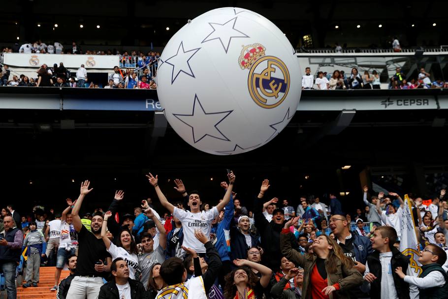 I tifosi del Real Madrid. Reuters